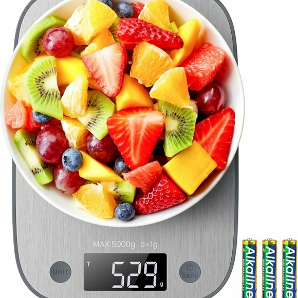 Simple Silver Kitchen Tool Digital Scale - Picture 8 of 9